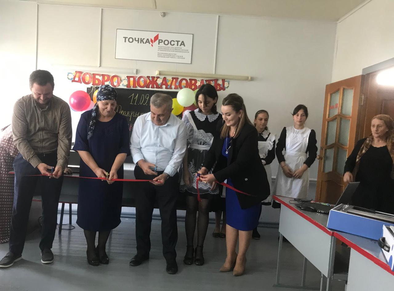 Открытие Точки Роста. Разрезание Ленты.